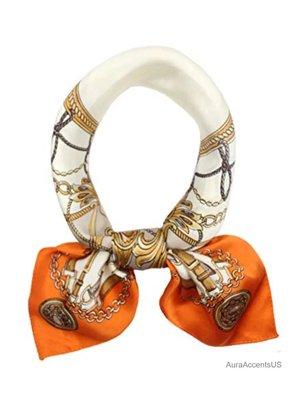 100% Mulberry Silk Square Scarf Gift Packed Neckerchief